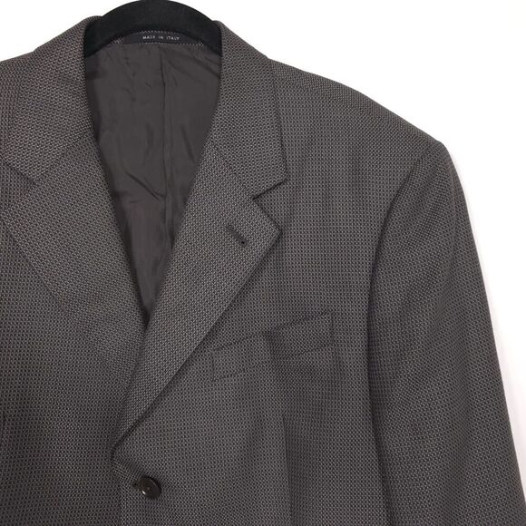 Armani Collezioni Other - ARMANI COLLEZIONI Blazer 42R NEIMAN MARCUS Sport Coat ITALY MADE Gray SILK WOOL